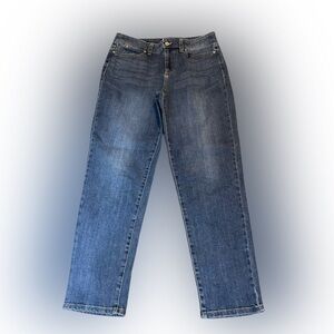 Talbots Boyfriend Blue Straight Leg Jeans. Women size 10